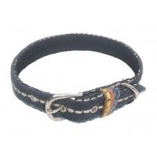 Super Dog Nylon Collar With Velvet 0.5 Inch